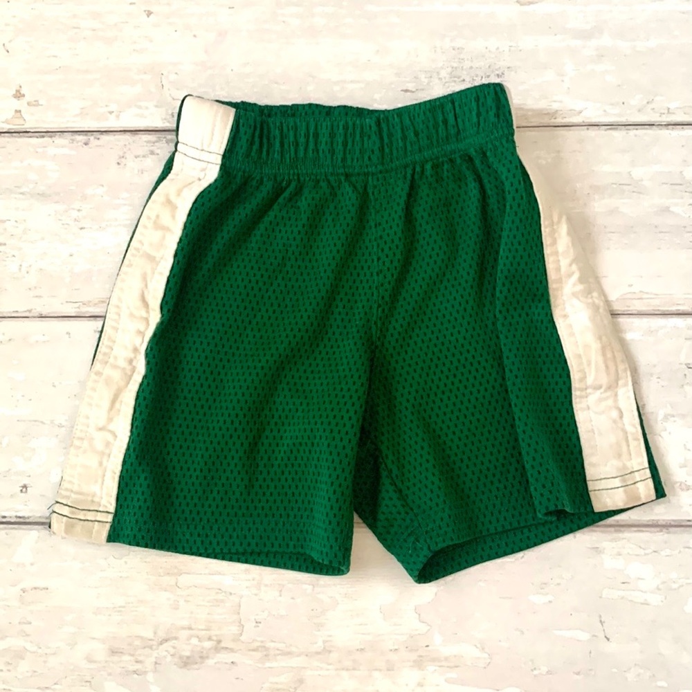 BabyGap 12-18m Baby Boys Athletic Basketball Shorts Green Gap Kids Size 12m 18m